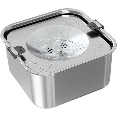 IntiMeg Bol d'eau pour Chiens Acier Inoxydable 3 L
