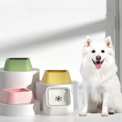 IntiMeg Bebedero para perros y gatos - Resistente a salpicaduras