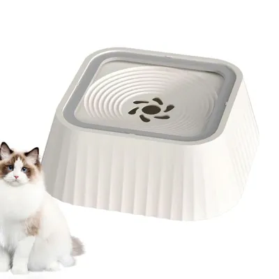 IntiMeg Bebedero para perros y gatos - Resistente a salpicaduras