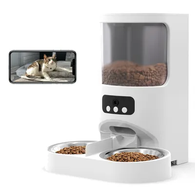 IntiMeg Distributeur de nourriture -  Avec connexion WiFi - 4Litres IntiMeg Distributeur de nourriture -  Avec connexion WiFi - 4Litres