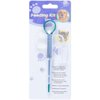 FurryFusion Distributeur de médicaments pour chien et chat Pack de 2
