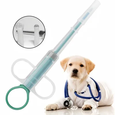 FurryFusion Distributeur de médicaments pour chien et chat Pack de 2