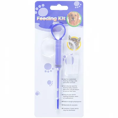 FurryFusion Distributeur de médicaments pour chien et chat Pack de 2