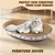 UAMLY Planche à gratter pour chat, hauteur ovale, en papier ondulé