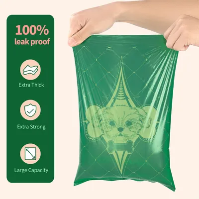 IntiMeg Bolsas biodegradables para excrementos de perro con