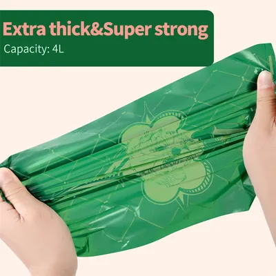 IntiMeg Sacs à excréments pour chien biodégradables avec