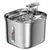 IntiMeg Fontaine à eau pour chats et chiens en acier inoxydable IntiMeg Fontaine à eau pour chats et chiens en acier inoxydable