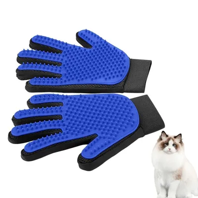 FurryFusion Gant de toilettage pour animaux de compagnie FurryFusion Gant de toilettage pour animaux de compagnie