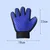 FurryFusion Gant de toilettage pour animaux de compagnie