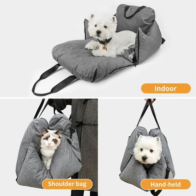 Izefia Siège auto amovible pour animaux de compagnie
