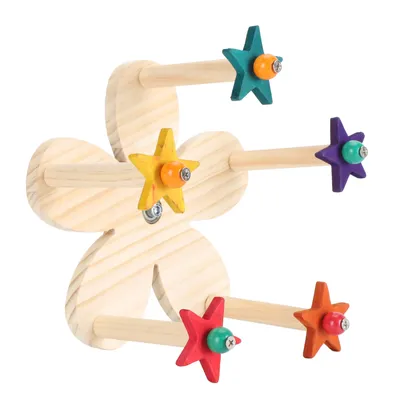 Iokheira Cage à perroquets, grande roue rotative avec roulements