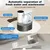 Iokheira Fontaine à eau intelligente sans fil pour animaux de compagnie