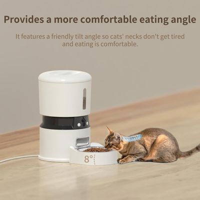 Iokheira Distributeur automatique de nourriture pour chat