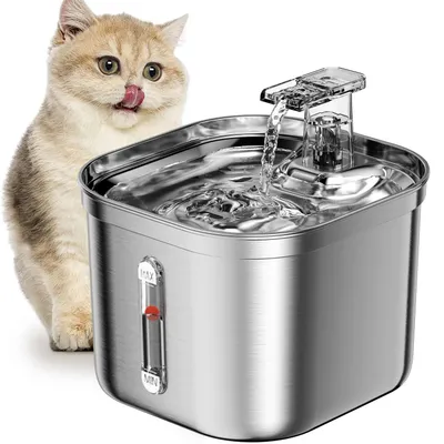 Iokheira Fontaine à eau automatique pour animaux de compagnie