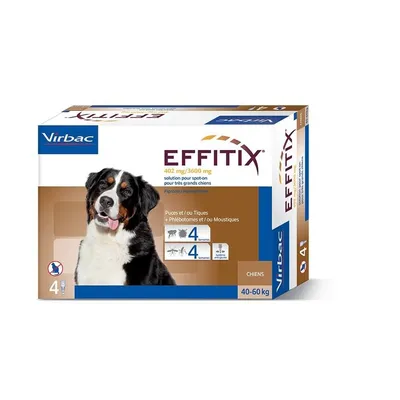 VIRBAC - EFFITIX CHIEN (40-60 KG) VIRBAC - EFFITIX CHIEN (40-60 KG)