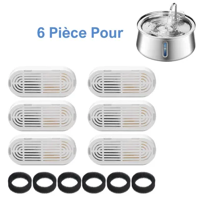 PurrfectFun Fontaine à Eau pour Chat et Chien - Acier Inoxydable, 4 L PurrfectFun Fontaine à Eau pour Chat et Chien - Acier Inoxydable, 4 L