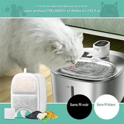 Petopia Lot de Filtres pour Fontaine à Chat