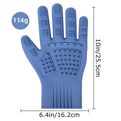 FurryFusion Guantes de aseo para mascotas PetPlanet