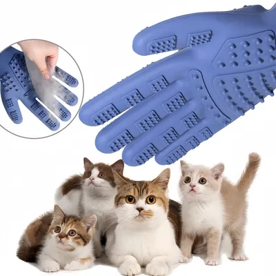 PetPlanet Gants de toilettage pour animaux