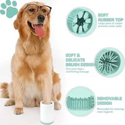 IntiMeg Nettoyeur de pattes pour chien