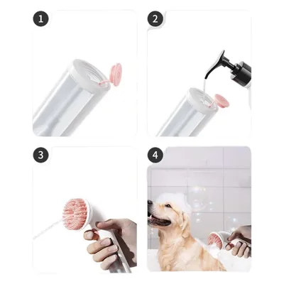 PetPlanet Brosse de bain pour chiens