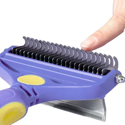 PetPlanet Peigne de nouage 2 en 1 pour chiens