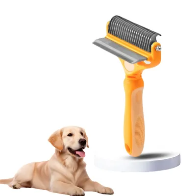 PetPlanet Peigne de nouage 2 en 1 pour chiens