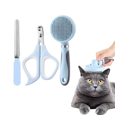 PetPlanet Kit de toilettage pour chat