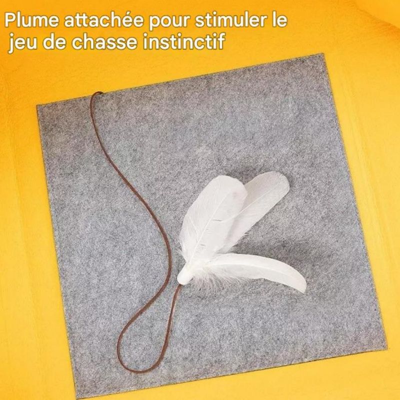 FurryFusion Lit pliable en feutre pour chat
