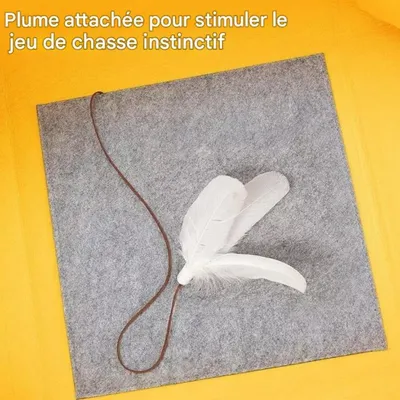 FurryFusion Lit pliable en feutre pour chat
