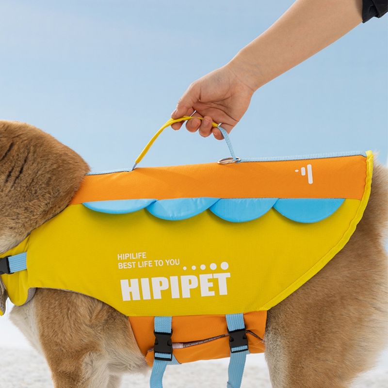 FurryFusion Gilet de sauvetage pour chien d'été