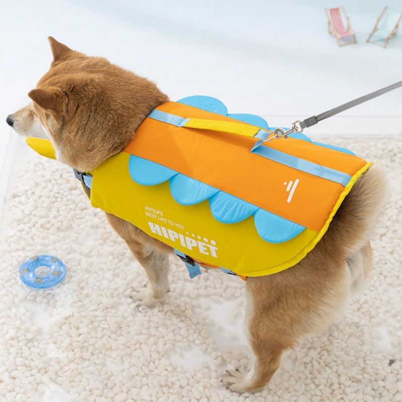 FurryFusion Gilet de sauvetage pour chien d'été