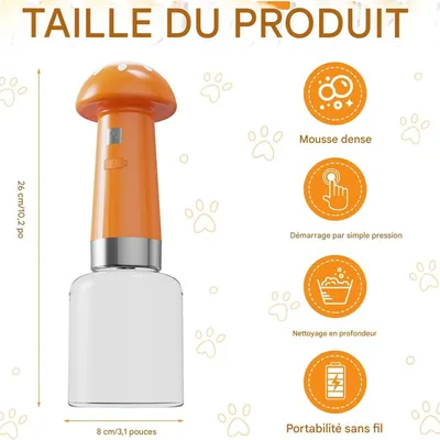 PetPlanet Distributeur de savon automatique pour chien PetPlanet Distributeur de savon automatique pour chien