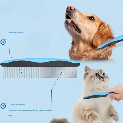 PetPlanet Peigne de toilettage pour chien et chat