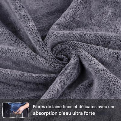 FurryFusion Serviette de bain pour chien