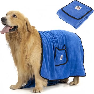 FurryFusion Serviette de bain pour chien
