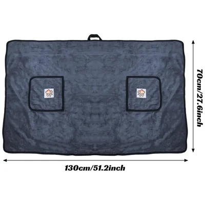 FurryFusion Serviette de bain pour chien