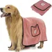 FurryFusion Serviette de bain pour chien