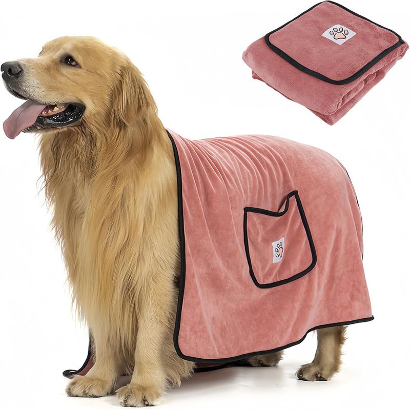FurryFusion Serviette de bain pour chien