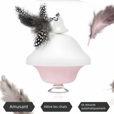 FurryFusion Jouet rétractable automatique pour chat