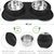 IntiMeg Gamelles en acier inoxydable pour chien et chat
