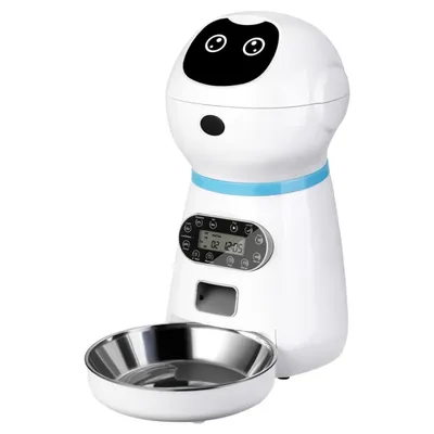 Petopia Distributeur Automatique de Nourriture pour Chat avec Minuterie