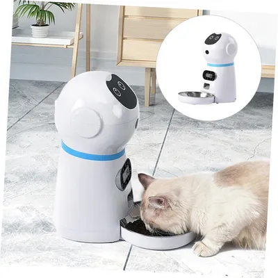 Petopia Distributeur Automatique de Nourriture pour Chat avec Minuterie