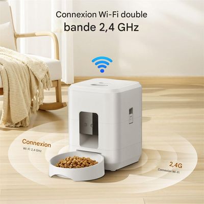 Petopia Distributeur automatique de nourriture intelligent - 2L - wifi