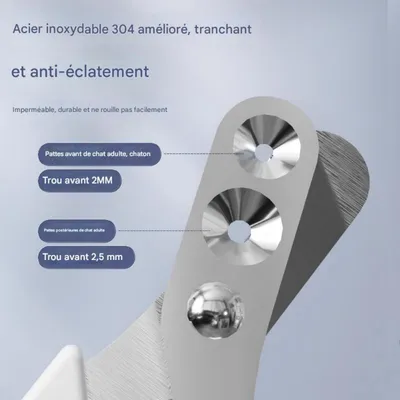 PetPlanet Coupe-griffes pour chat à double trou