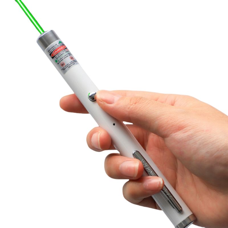 FurryFusion Jouet laser interactif multifonctionnel pour chat - Feu vert