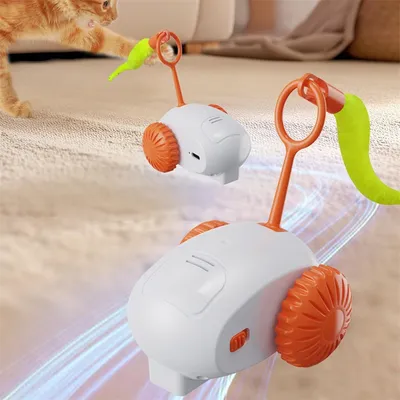 FurryFusion Jouet électrique pour chat télécommandé