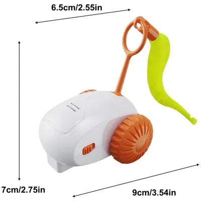 FurryFusion Jouet électrique pour chat télécommandé