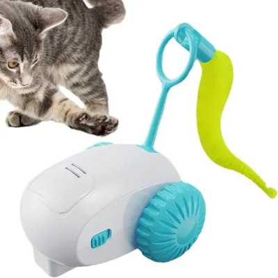 FurryFusion Jouet électrique pour chat télécommandé