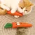 IntiMeg Jouet pour chat en forme et carotte